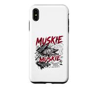 Custodia per iPhone XS Max Muskie pesca d'agguato d'acqua dolce