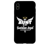 Custodia per iPhone XS Max My Aunt Is My Guardian Angel She Watches Over Me In Memory