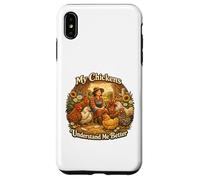 Custodia per iPhone XS Max My Chickens Understand Me Better Funny Farm & amante del pollo