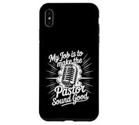 Custodia per iPhone XS Max My Job Is To Make The Pastor Sound Good -
