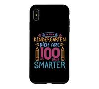 Custodia per iPhone XS Max My Kindergarten Kids Are 100 Days Smarter Back To School