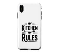 Custodia per iPhone XS Max My Kitchen My Rules - Citazione divertente per chef in cucina