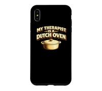 Custodia per iPhone XS Max My Therapist Is A Dutch Oven Sourdough Bread Baking Baker