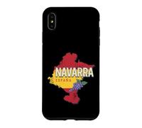 Custodia per iPhone XS Max Navarra Spagna Regione retrò Vitigni Vino vintage Souvenir