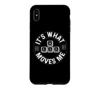 Custodia per iPhone XS Max Nerdy Funny WASD È ciò che mi muove Giocatore di videogiochi