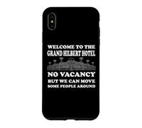 Custodia per iPhone XS Max Nerdy Welcome Grand Hilbert Hotel Senza Posto Libero Insegnante di Matematica