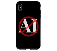 Custodia per iPhone XS Max Nessuna intelligenza artificiale AI ha cancellato il cerchio rosso