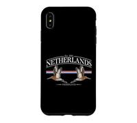 Custodia per iPhone XS Max Netherlands Black-tailed godwit Vintage Dutch Souvenir