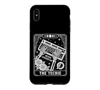 Custodia per iPhone XS Max Never Logged Off Techie Tarot Skeleton Coder Coffee