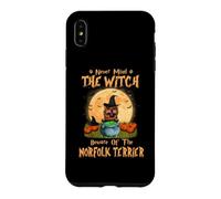 Custodia per iPhone XS Max Never Mind The Witch Attenti al Norfolk Terrier Dog