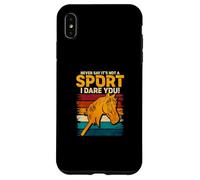 Custodia per iPhone XS Max Never Say It's Not A Sport I Dare You