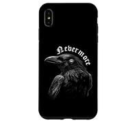 Custodia per iPhone XS Max NEVERMORE Quoth The Raven Poem Edgar Allan Poe Meme