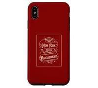 Custodia per iPhone XS Max New York City Broadway NYC Teatro musicale Città turistica