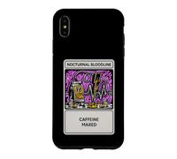 Custodia per iPhone XS Max Nights Owl Gamer Nocturnal Bloodline Caffeine Maxed