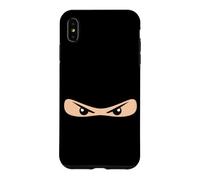 Custodia per iPhone XS Max Ninja Eyes - Costume da Ninja per arti marziali giapponesi