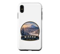 Custodia per iPhone XS Max Niseko Japan Ski Adventure Vacanze invernali