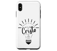 Custodia per iPhone XS Max No hay lugar tan oscuro donde la luz de Dios no brille