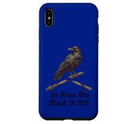 Custodia per iPhone XS Max No Kings Day Crow 28 marzo 2026 Protesta per la democrazia americana