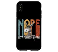 Custodia per iPhone XS Max No, non succederà mai. Divertente asino testardo