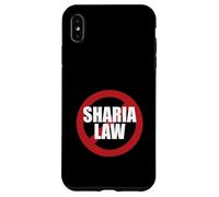 Custodia per iPhone XS Max NO Sharia Law - Legge Anti Sharia