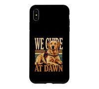 Custodia per iPhone XS Max Noi guidiamo al Golden Retriever dell'alba