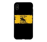 Custodia per iPhone XS Max Non calpestare noi Anarchico Gatto Nero Gadsden Parodia