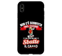 Custodia per iPhone XS Max Non c'è sconfitta nel cuore di chi se ne frega o sbatte