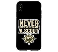 Custodia per iPhone XS Max Non devi essere pazzo per essere un leader scout