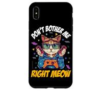 Custodia per iPhone XS Max Non disturbarmi giusto miao