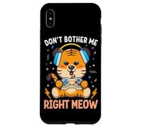 Custodia per iPhone XS Max Non disturbarmi giusto miao