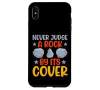 Custodia per iPhone XS Max Non giudicare mai una roccia dalla sua copertura Geology Pun