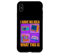 Custodia per iPhone XS Max Non ho idea di cosa sia divertente umorismo della generazione Z degli anni '80 e '90