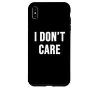 Custodia per iPhone XS Max Non mi importa