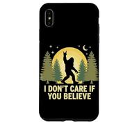 Custodia per iPhone XS Max Non mi importa se credi a Bigfoot Rock sulla foresta di Sasquatch
