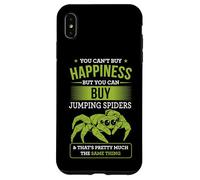 Custodia per iPhone XS Max Non puoi comprare la felicità ma puoi comprare ragni che saltano