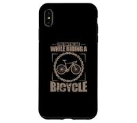 Custodia per iPhone XS Max Non puoi essere triste mentre vai in bicicletta