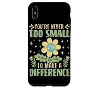 Custodia per iPhone XS Max Non sei mai troppo piccolo per fare la differenza