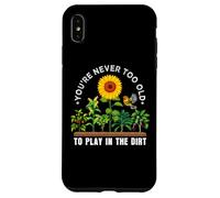 Custodia per iPhone XS Max Non sei mai troppo vecchio per giocare nelle verdure agricole sporche