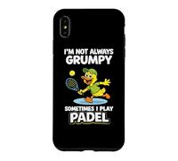 Custodia per iPhone XS Max Non Sono Sempre Di Cattivo Umore, Ogni Tanto Gioco A Padel -