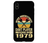 Custodia per iPhone XS Max Non sottovalutare mai il giocatore di freccette nato nel