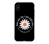 Custodia per iPhone XS Max Non temere per io sono con te Isaia 41:10 Christian Daisy Art