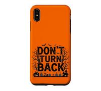 Custodia per iPhone XS Max Non voltare indietro la spettrale casa stregata di Halloween