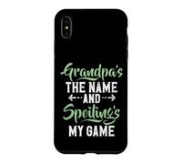 Custodia per iPhone XS Max Nonno è il nome e Spoiling is my Game New Grandpa