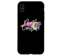 Custodia per iPhone XS Max North Carolina Tie Dye