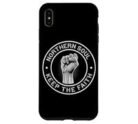 Custodia per iPhone XS Max Northern Soul Mantieni la fede KTF Fist