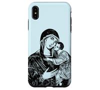 Custodia per iPhone XS Max Nostra Beata Madre Maria e Bambino Mater Amabilis Cattolica