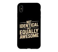 Custodia per iPhone XS Max Not Identical But Equally Awesome Fratelli gemelli