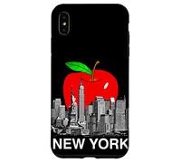 Custodia per iPhone XS Max NYC, orizzonte, grande, mela, New York, città, Tri-State (NY)