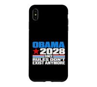 Custodia per iPhone XS Max Obama 2028 Since Rules Don't Exist Anymore