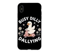 Custodia per iPhone XS Max Occa divertente per gli amanti dell'oca dilly dallying